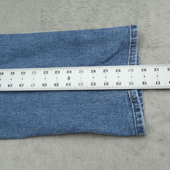 Levi's Signature Gold Jeans Mens Size 46x30 Blue Regular Straight Denim Stretch - Picture 3 of 16